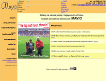 Tablet Screenshot of mavic.owczarek-niemiecki.com.pl